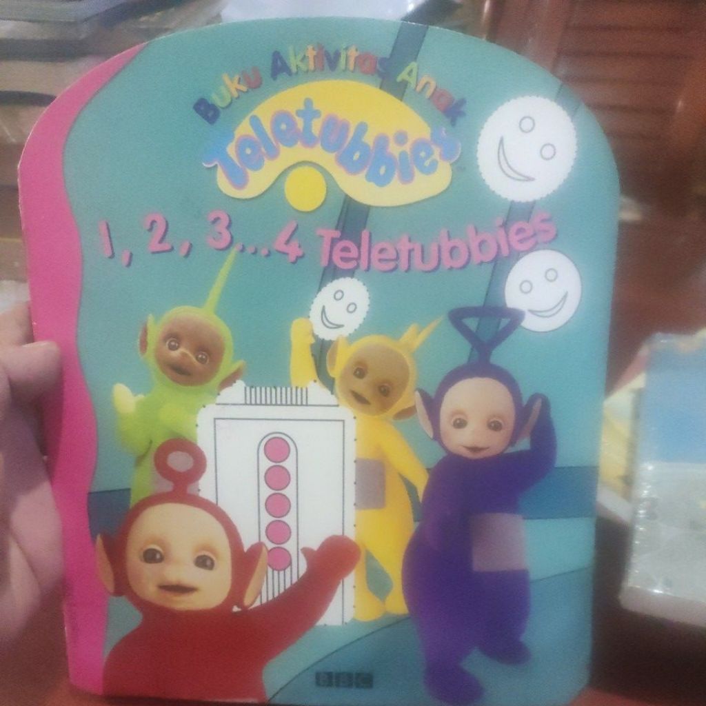 BUKU AKTIVITAS ANAK TELETUBBIES 1,2,3,4 TELETUBBIES.ORIGINAL