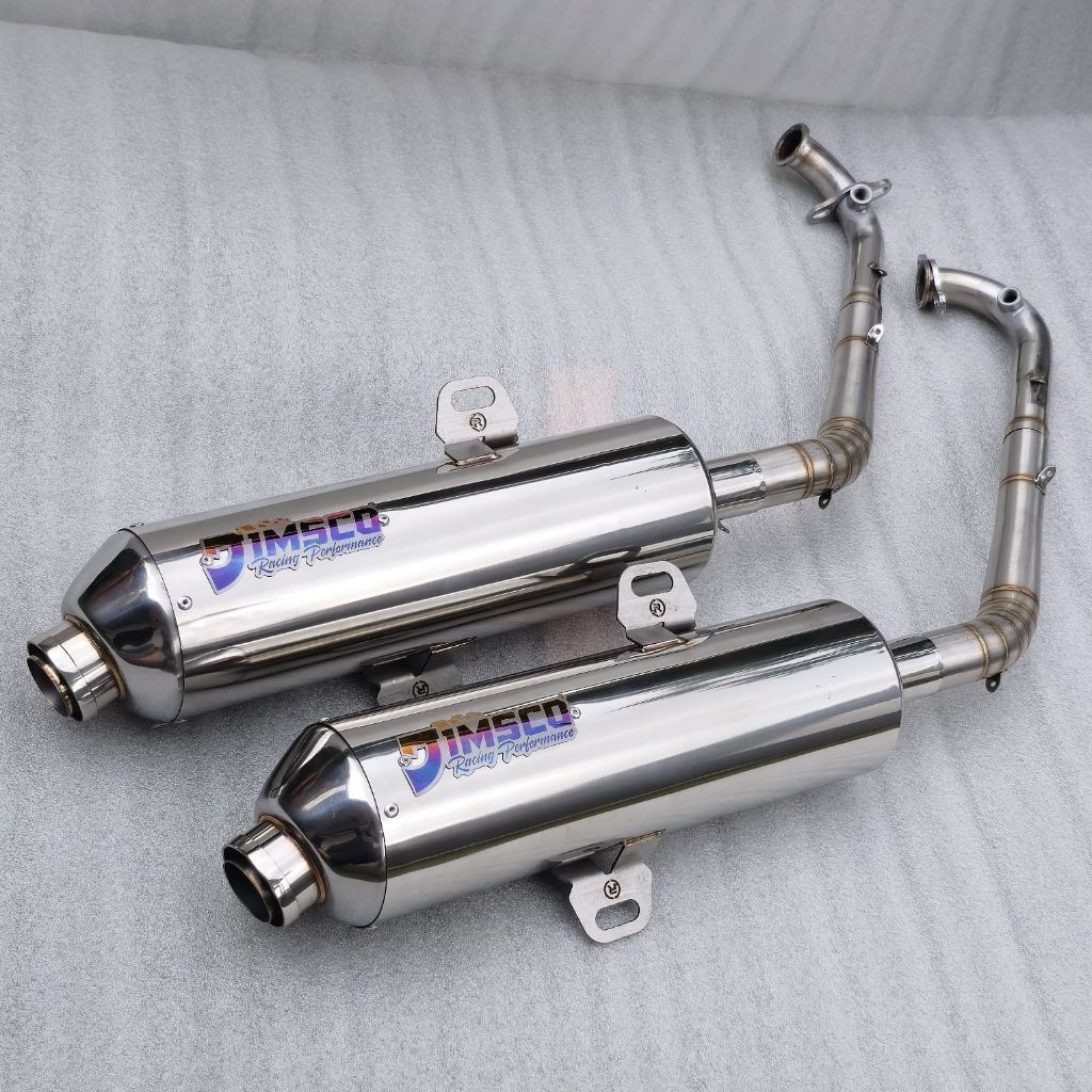 Knalpot Standar Racing JIMSCO Standar 38mm Aerox Nmax Vario PCX Beat Mio Scoopy Lexi Motor