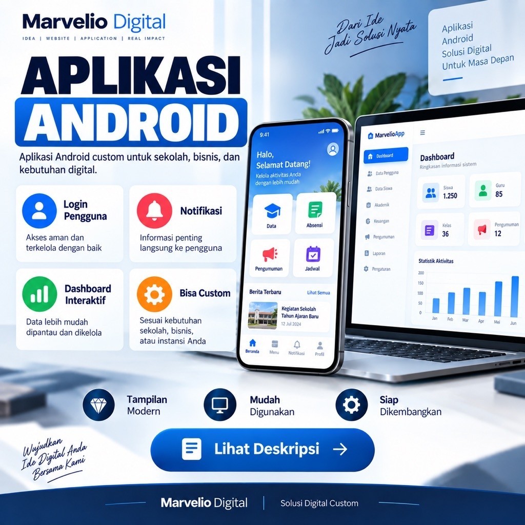 Aplikasi Android Custom School