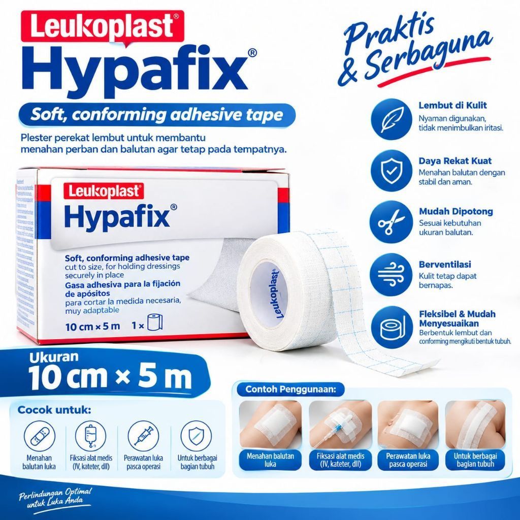 Hypafix 10cm x 5m Plester Luka Anti Air