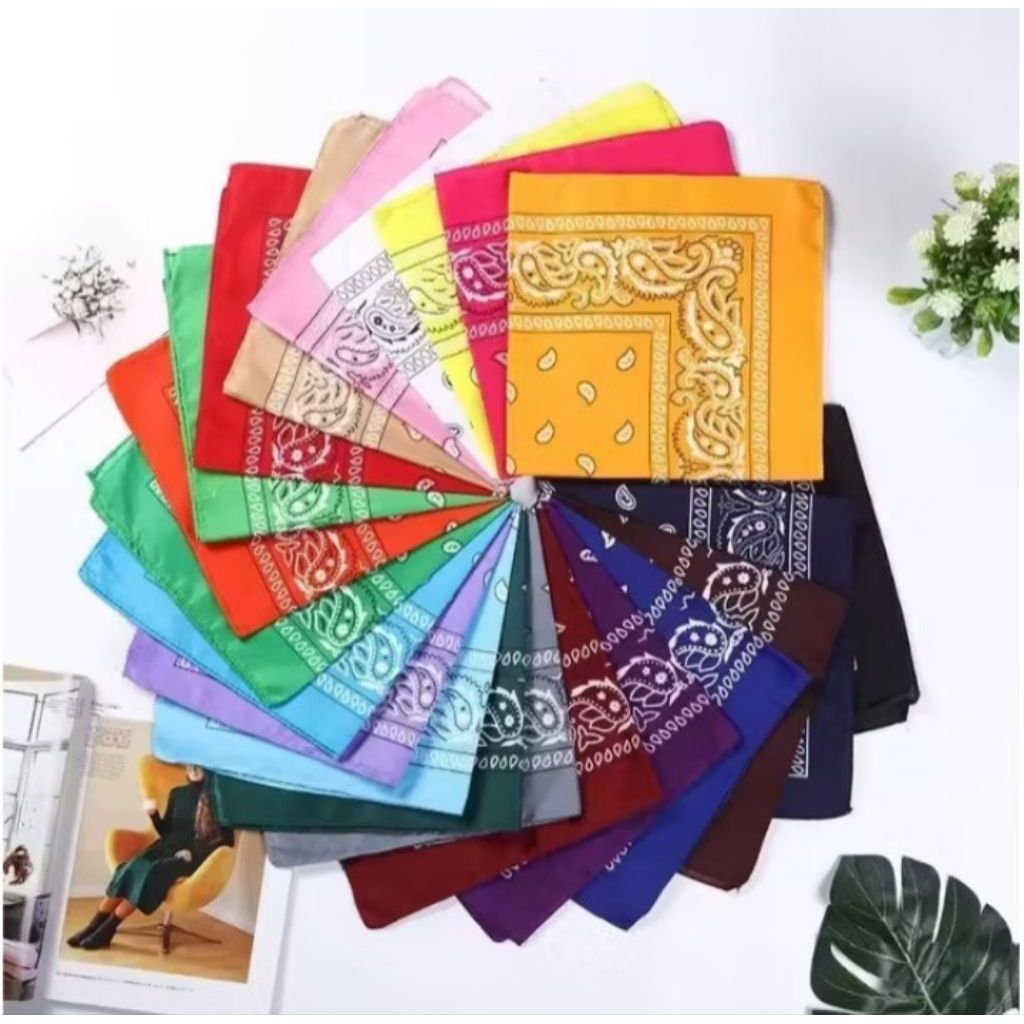 Bandana Batik Slayer Batik All Size Bandana Kain Bandana Ikat