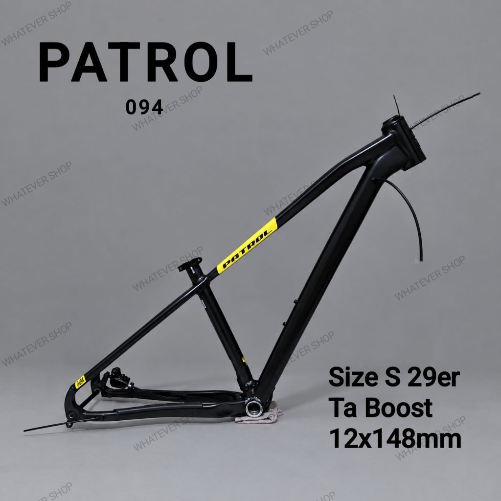 Frame Patrol 094 Size S 29er Hitam Doff Masak