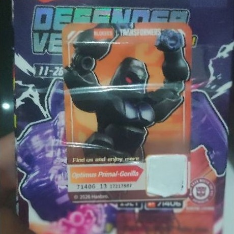Optimus Primal Gorilla Defender