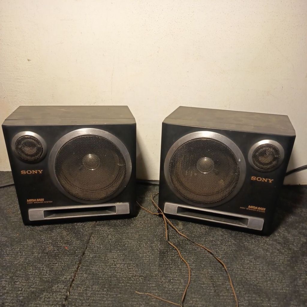 speaker pasif bekas compo sony Mega bass