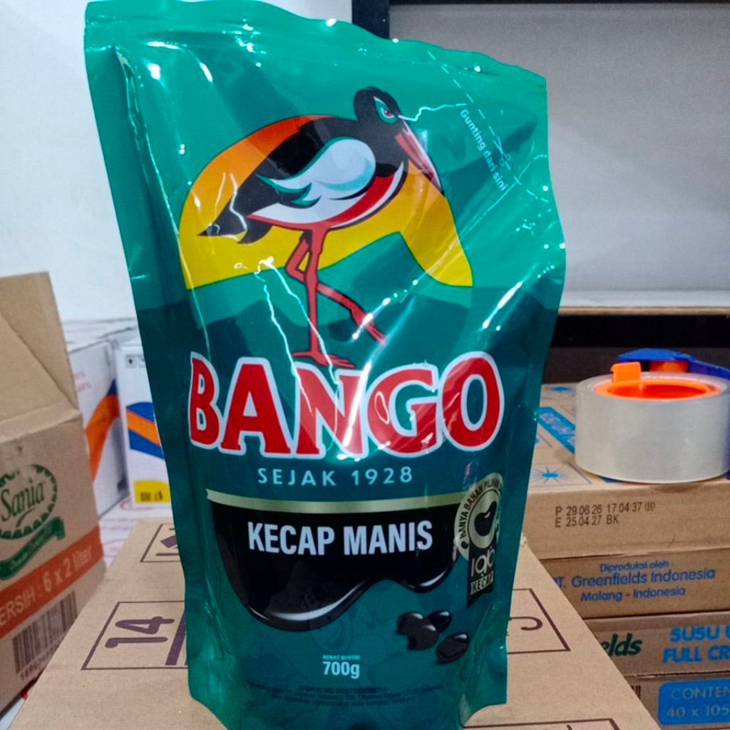 BANGO KECAP MANIS 550ML REFILL POUCH / KECAP MANIS BANGO 550ML