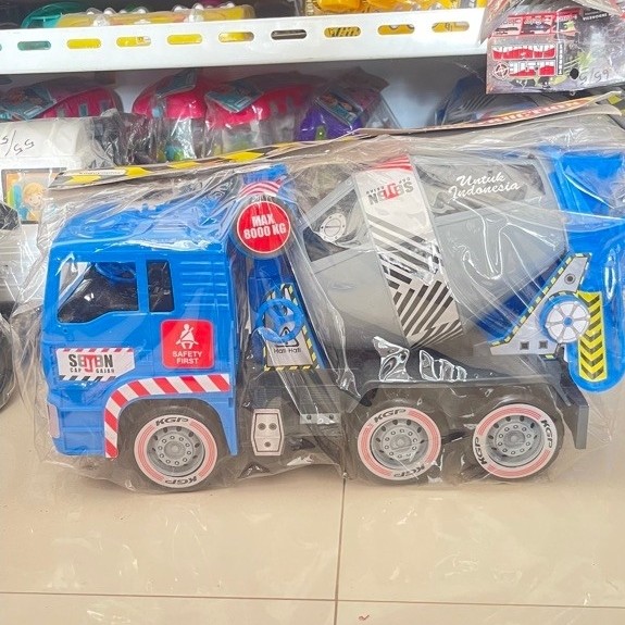 Mainan Anak Truck Konstruksi Mixer/ Truk Molen Besar KGP8081 / Mainan Anak Truk Molen