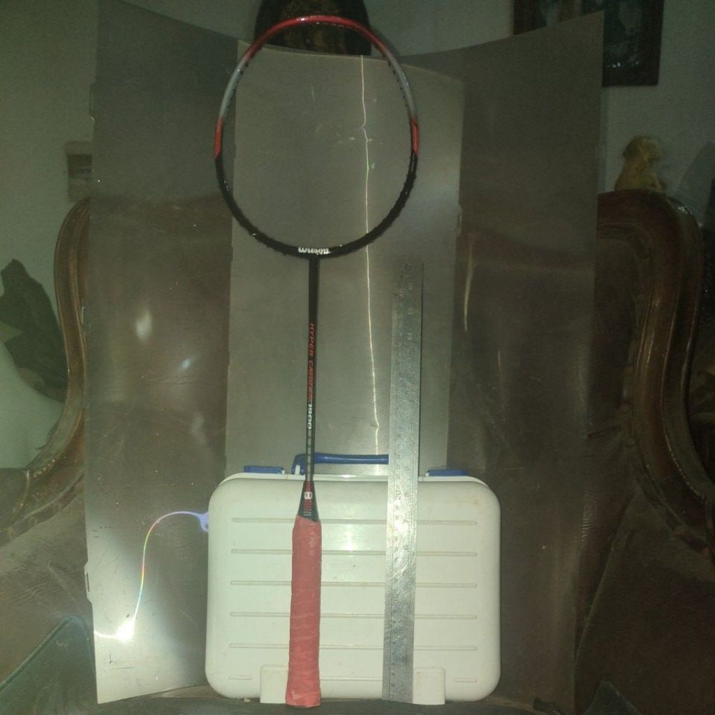 Raket badminton wilson hyper carbon 1900 unisex