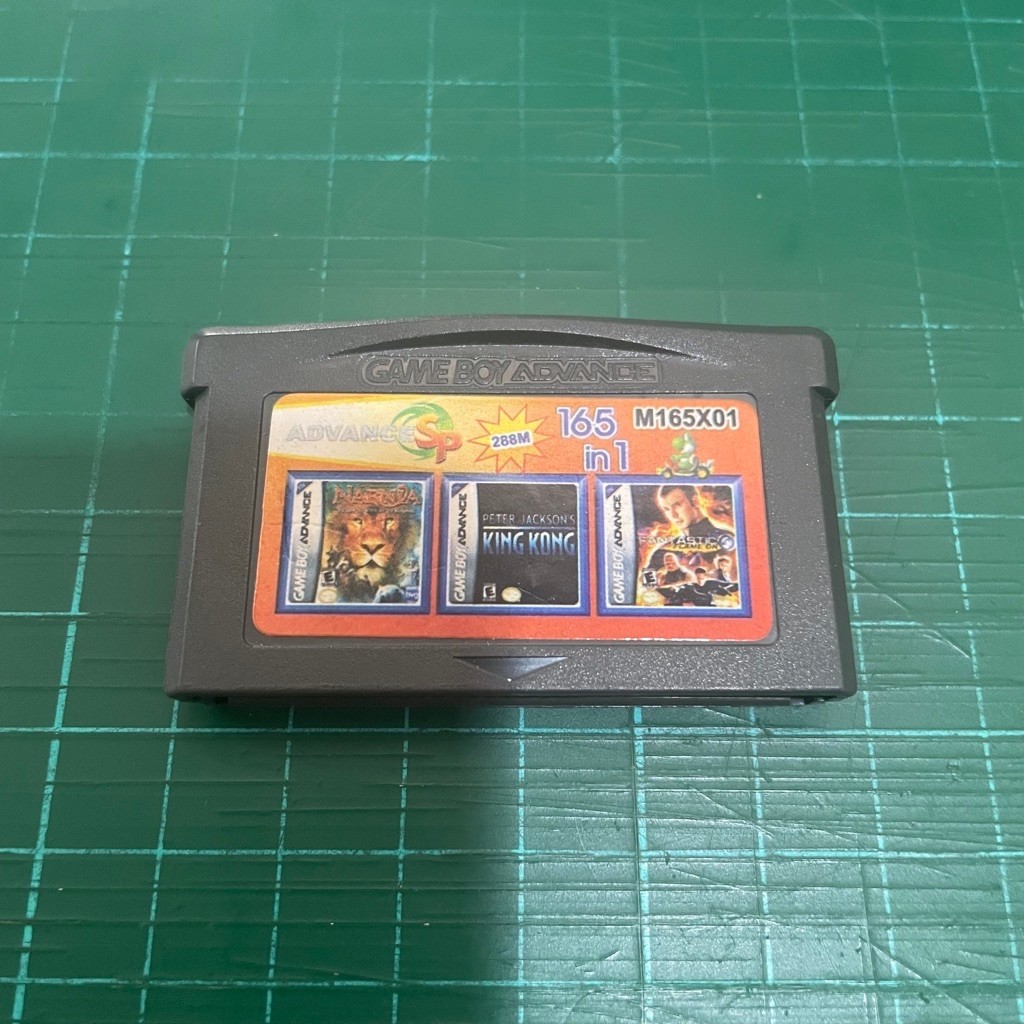 Kaset Multi Narnia King Kong Fantastic Four Gameboy Advance GBA DS NDS Lite