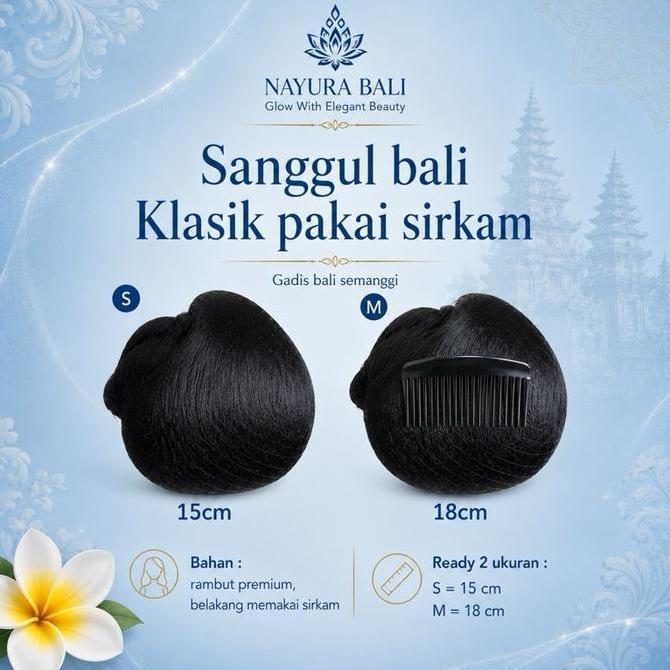 NAYURA BALI / Sanggul Bali Pakai Sirkam / Sanggul Bali Sirkam / Sanggul Bali / Sanggul Bali Klasik /