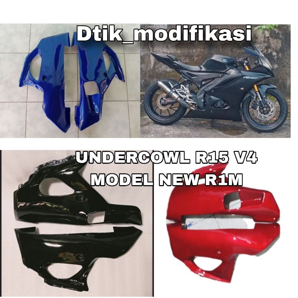 R15 V4 UC R15 V4 MODEL R1M / UNDERCOWL R15 V4 MODEL NEW R1M