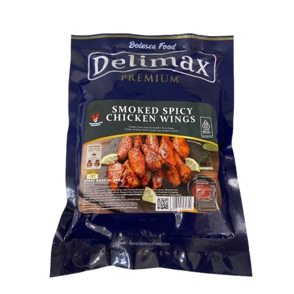 Delimax Chicken wings spicy 450gr