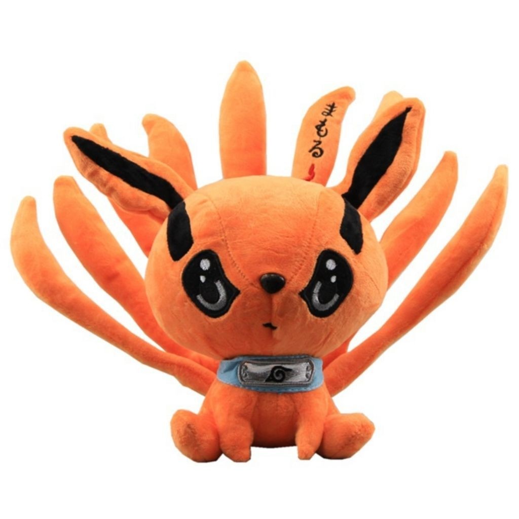 Boneka Mainan Kyubi Kurama Naruto Ekor Sembilan - Boneka Anime Lucu / Hadiah Anak