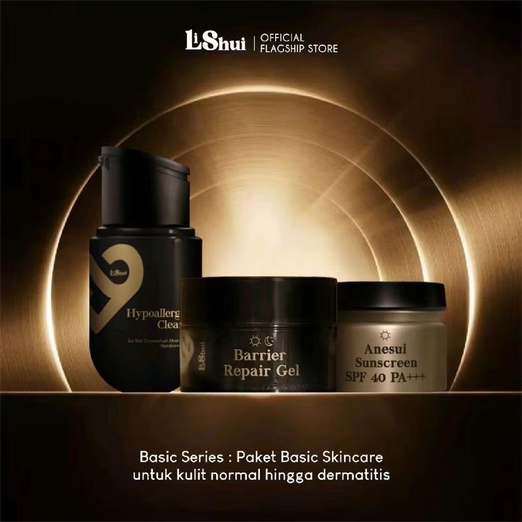 [READY PENGIRIMAN ] LISHUI DERMATITIS SET - Paket Kulit Dermatitis Perioral Perih Merah Mengelupas