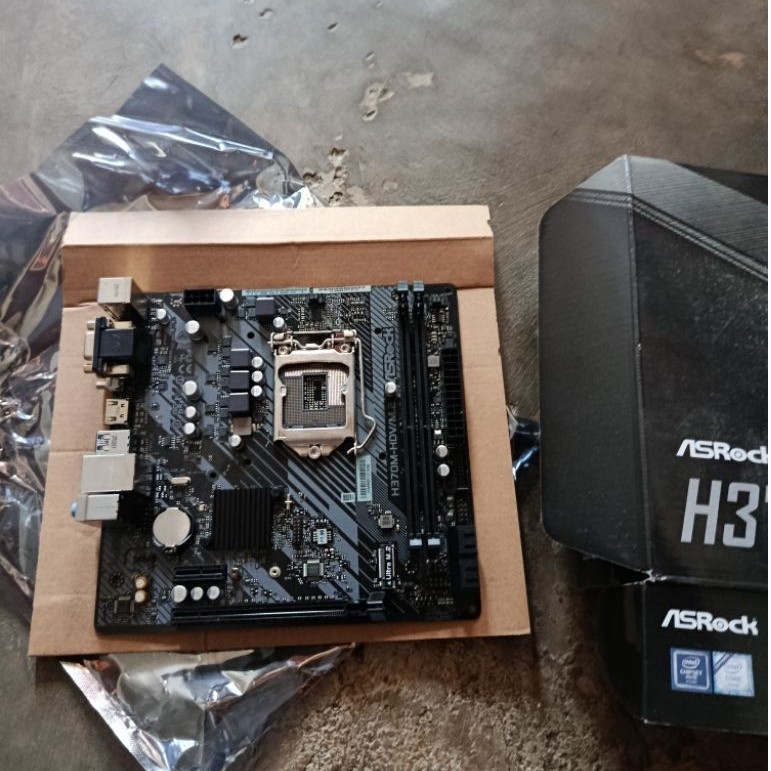 Mobo Asrock H370M MINUS Baca Deskripsi
