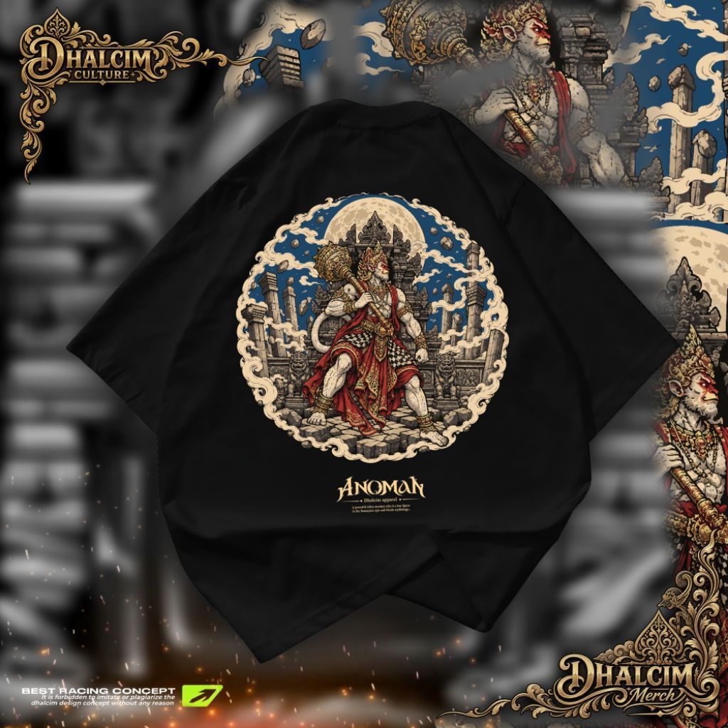 KAOS DISTRO HANOMAN COTTON 24S TEBAL. KAOS ANOMAN JAWA. KAOS HANOMAN KERA PUTIH. KAOS ANOMAN SI KETE