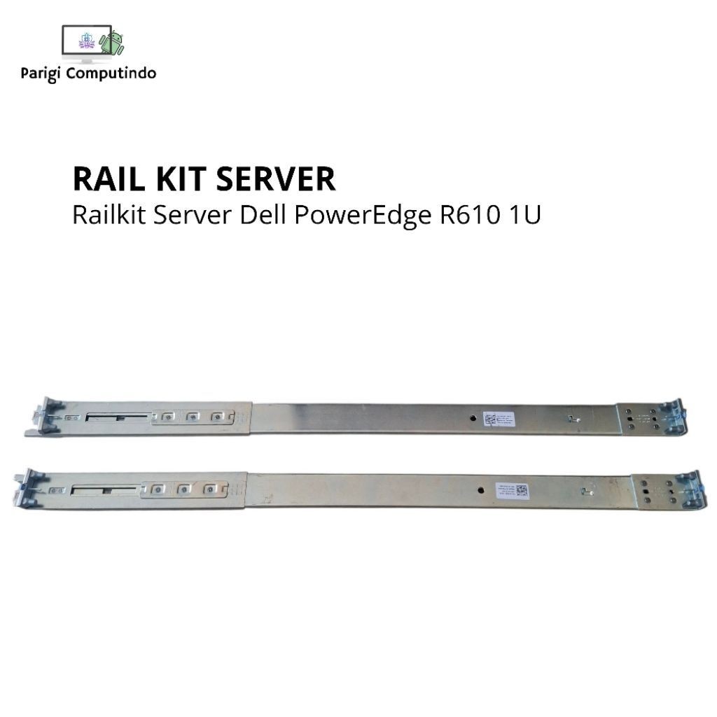 Rail Kit Server Dell PowerEdge R610 1U 0N705C 0K839C Bekas