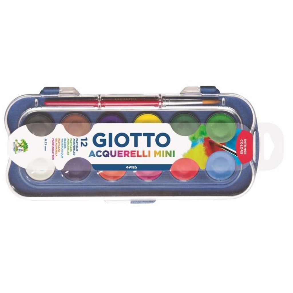 GIOTTO CAT WATERCOLOUR / CAT AIR / GIOTTO ACQUERELLI MINI + GRATIS KUAS