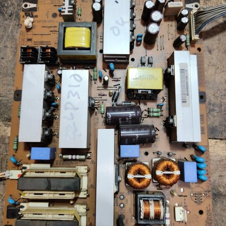 Power Supply tv lcd LG 32LD310 normal original belum ada bekas repair