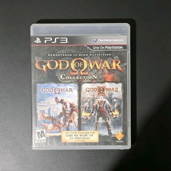 BD PS3 Kaset Game GOW 1-2 God of War Collection