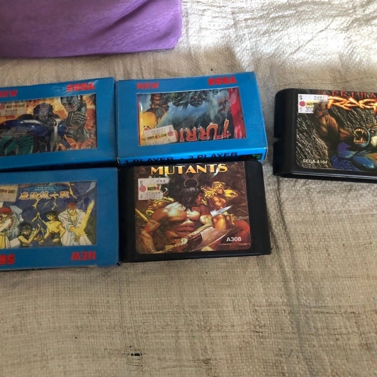 Borongan Kaset/catridge megadrive genesis