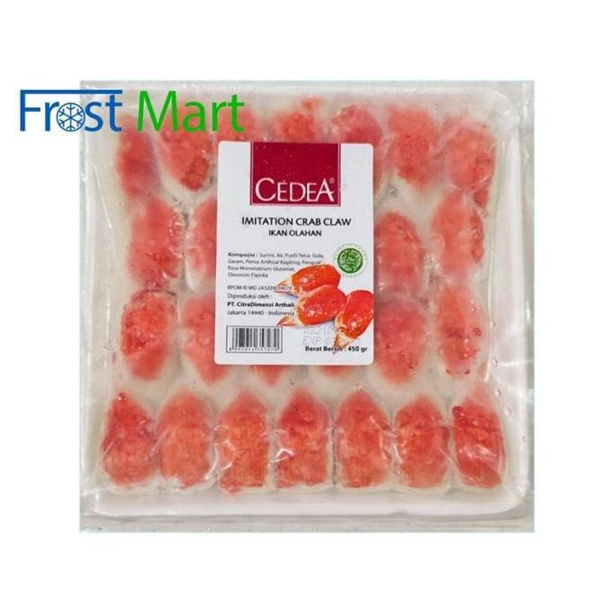 Butter- Crab Claw Cedea Capit Kepiting 450 Gram Isi 25 Pcs