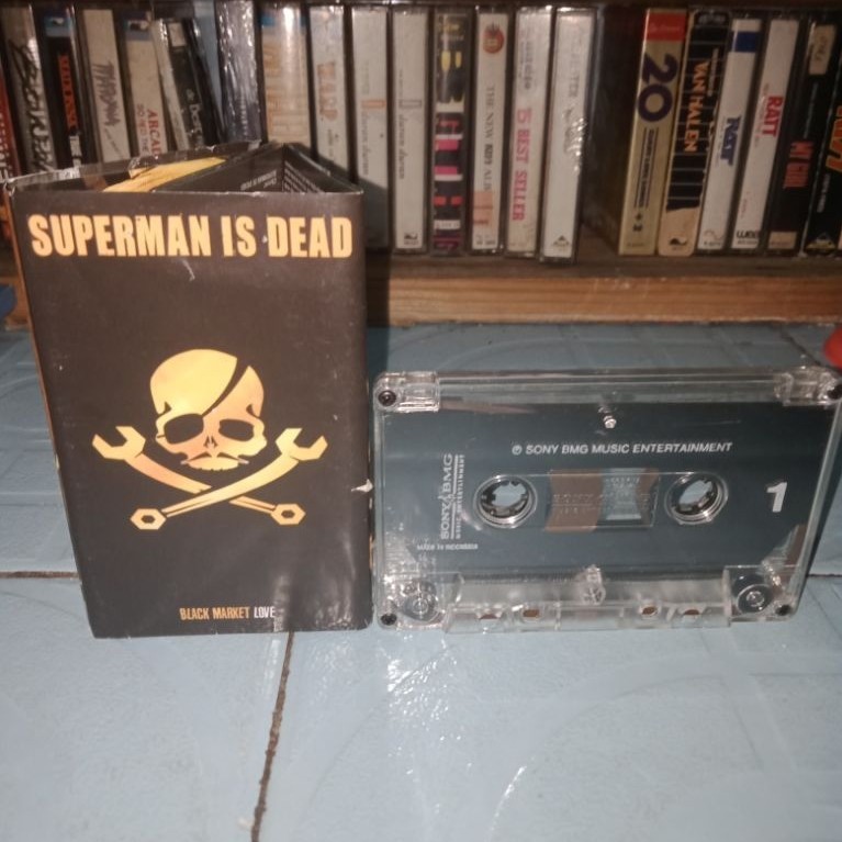 Kaset Pita SID Superman Is Dead - Black Market Love
