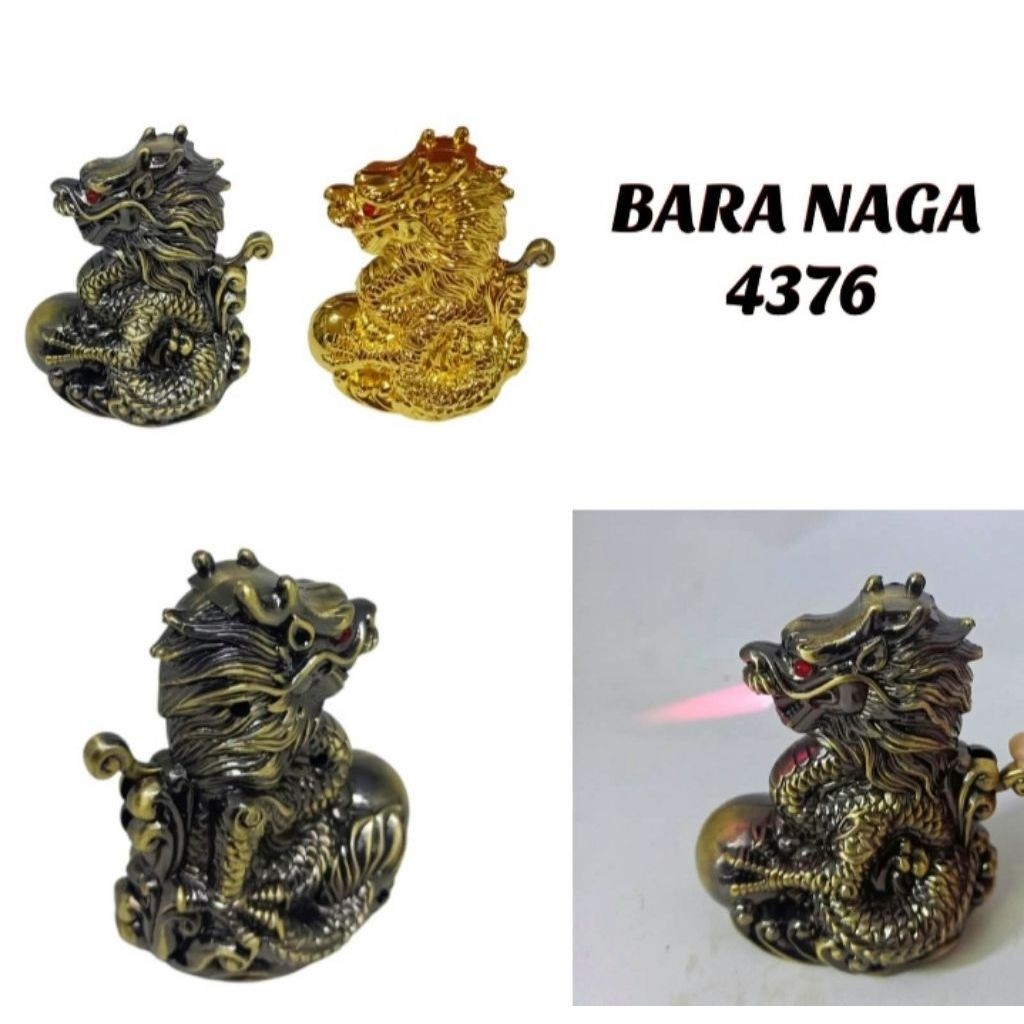 KOREK API NAGA BARA MERAH KOREK API GAS ISI ULANG
