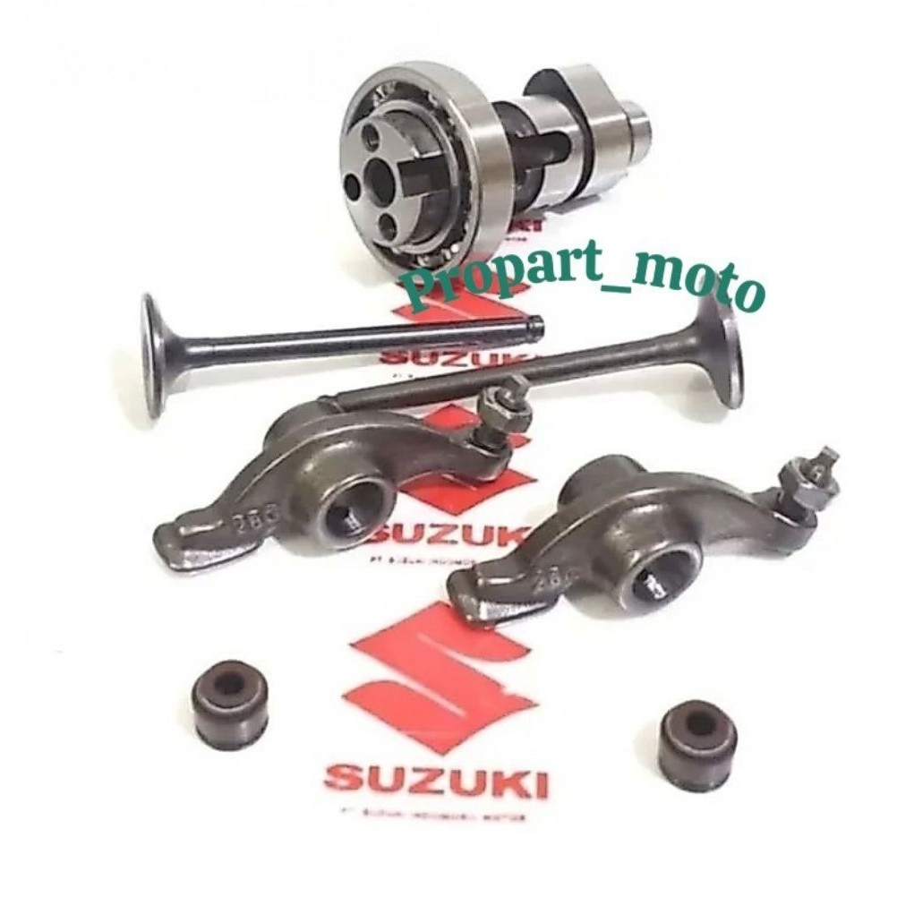 payung klep+seal klep+ noken as+ pelatuk klep suzuki Noken as + payung klep  Axelo, Shogun 125 sp ,S