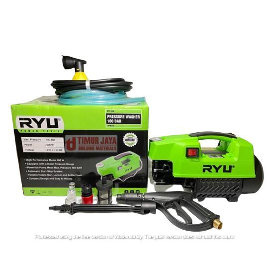 RYU RPW 100 Steam Jet Cleaner RYU Mesin Cuci Mobil Motor 400 Watt Steam