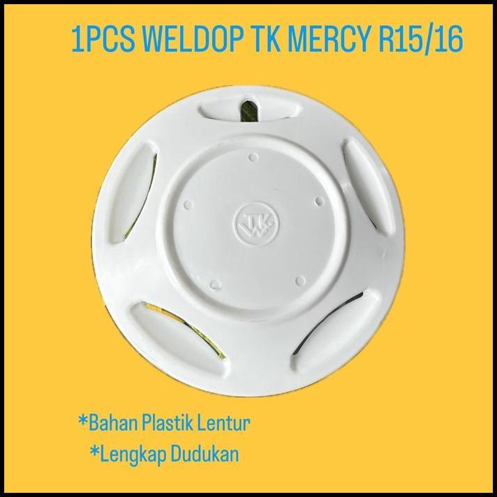 HOT DEAL 1PCS WELDOP TRUK R15/16 MODEL TK MERCY LENTUR TRUCK WHEELDOP 
