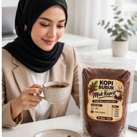KOPI BUBUK JAHE & HITAM ORIGINAL - Kopi Tradisional Mak Kuprit Tuban Jatim`