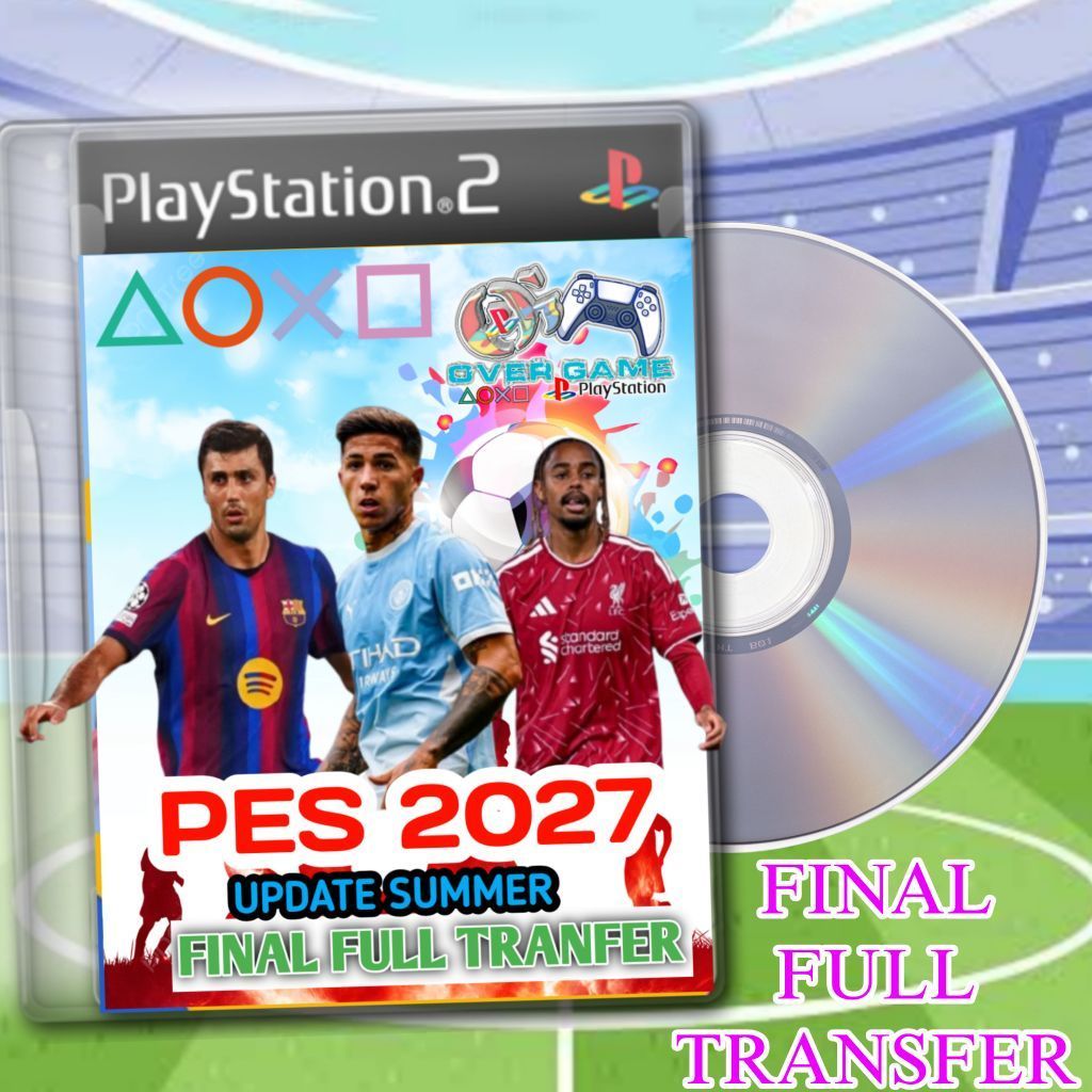 KASET PS2 PES CD DVD