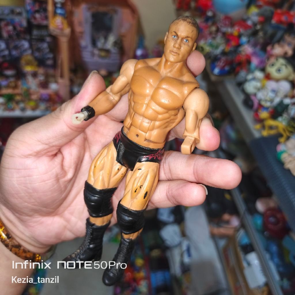 ACTION FIGURE FIGUR SMACKDOWN WWE RANDY ORTON THE VIPER ORIGINAL
