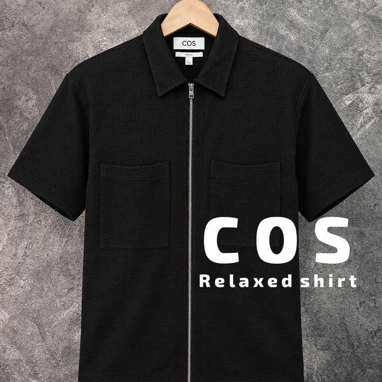 KEMEJA OVERSHIRT RELAXED SHIRT COS BEKAS SECOND PRELOVED