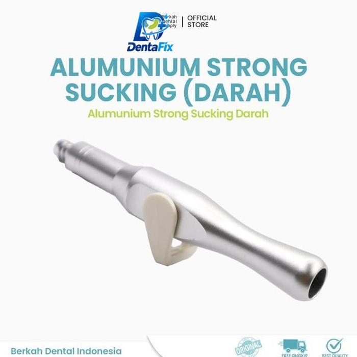 Dental Alumunium Strong Sucking Suction (Darah)