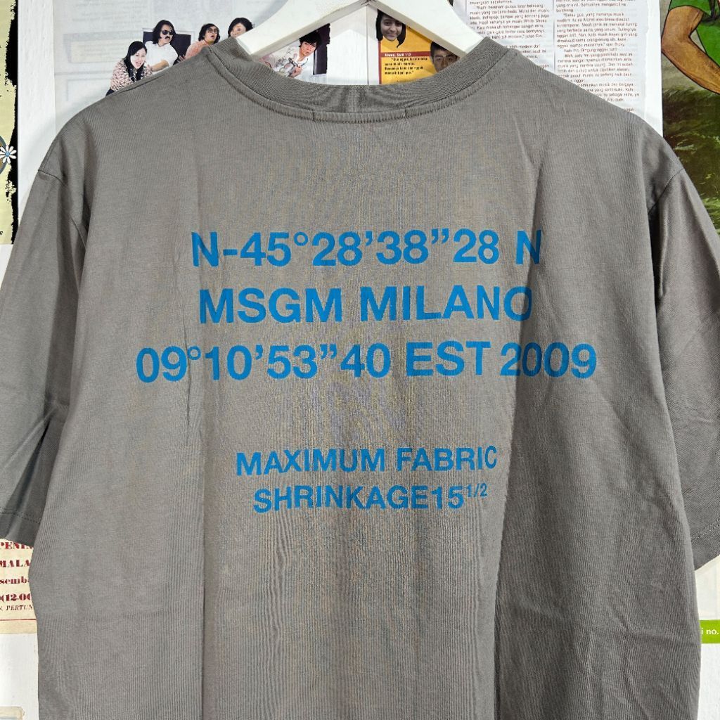 kaos MSGM MILANO original