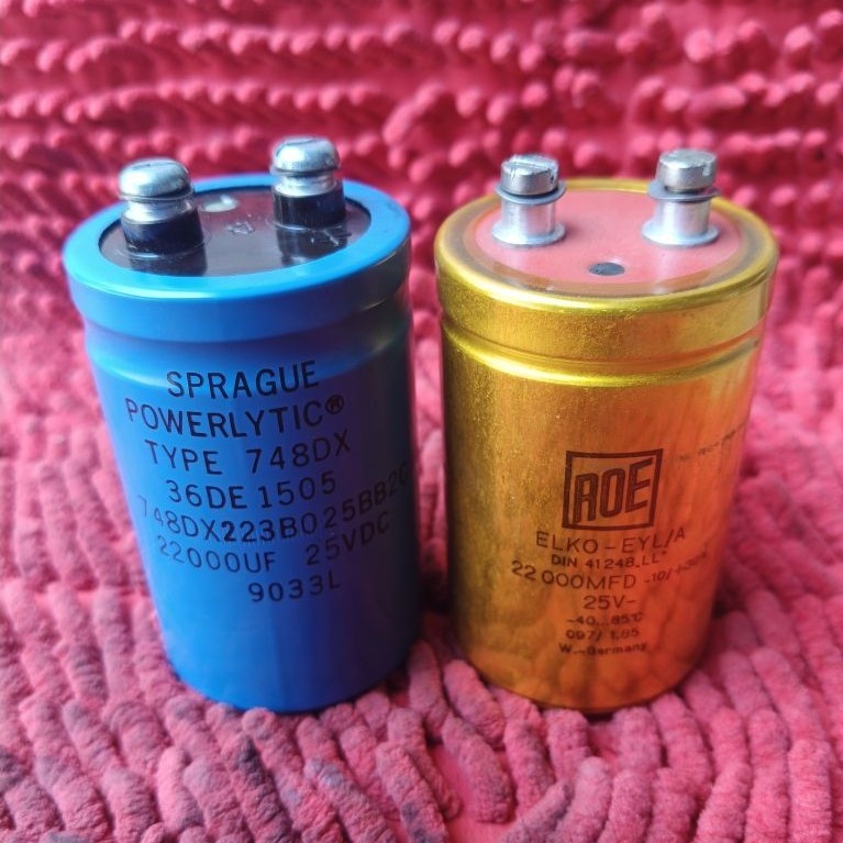ELCO 25V 22000UF TINGGI 8.CM BULAT 5.CM