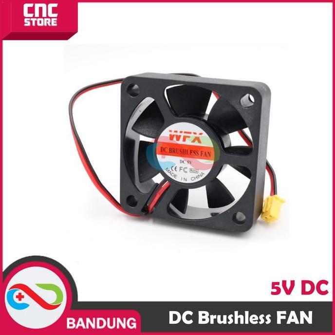 MINI FAN DC BRUSHLESS 5V 5X5X1CM KIPAS PENDINGIN 5CM FAN 5V 5 CM