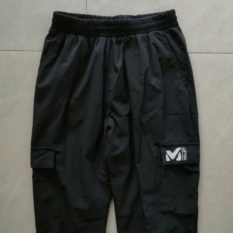 Celana Outdoor Training Model Jogger Cargo MILLET Size S Original Second