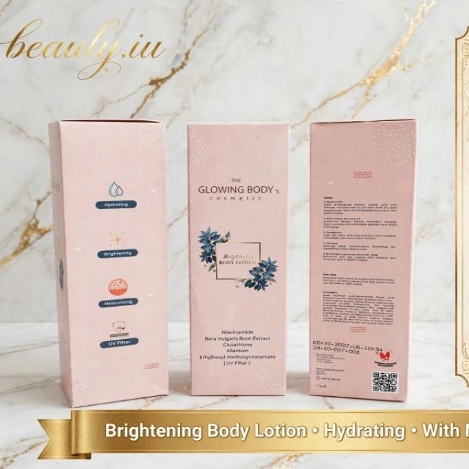 THE GLOWING BRIGHTENING BODY LOTION