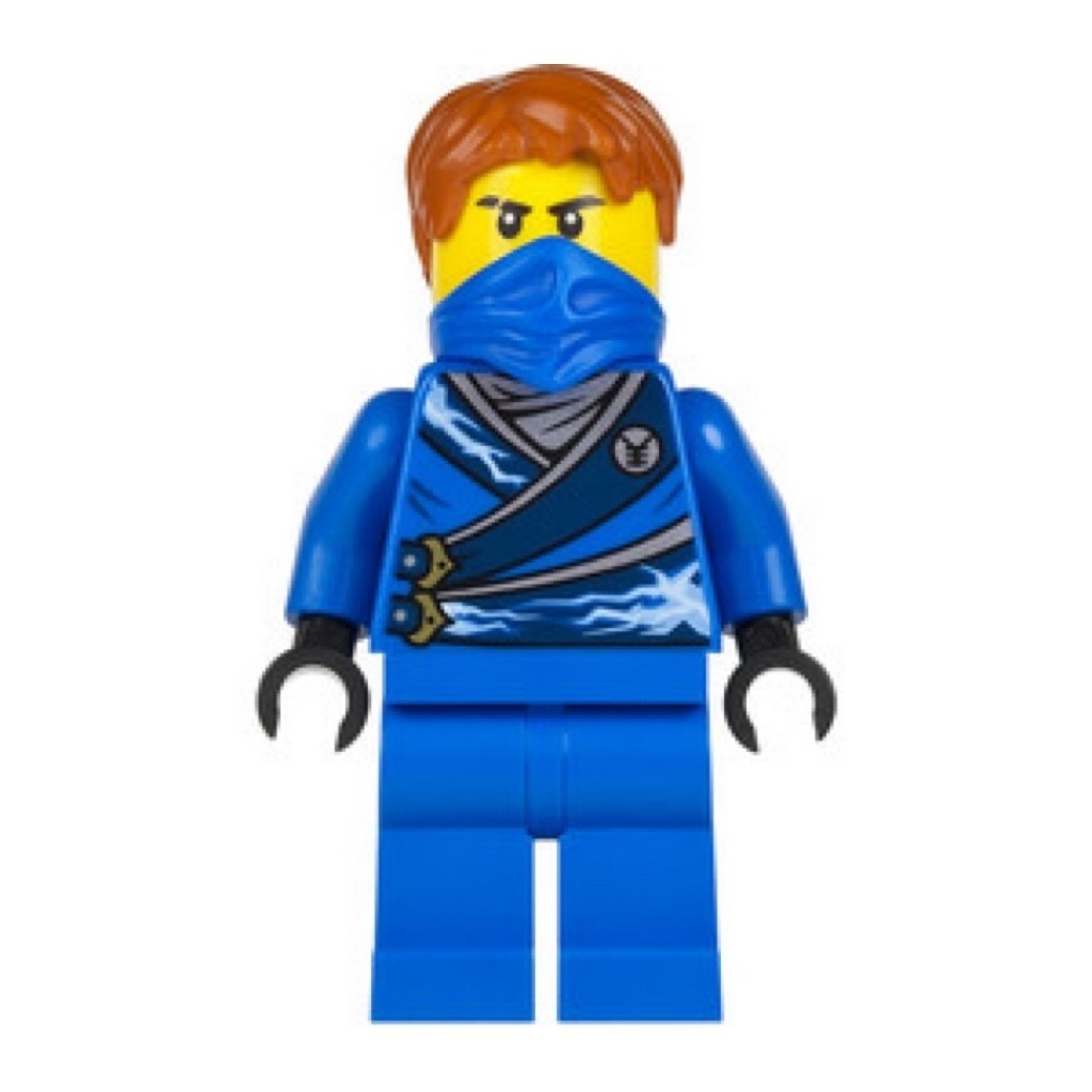 LEGO Ninjago Jay - Rebooted with Hair Minifigure