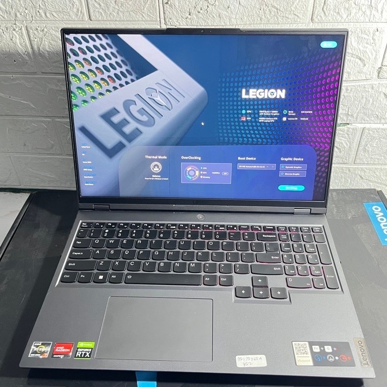 Lenovo Legion 5 Pro Ryzen 7 5800H RTX 3070 8GB RAM 32GB SSD 512 gb 2.5K 165Hz Seken Mulus