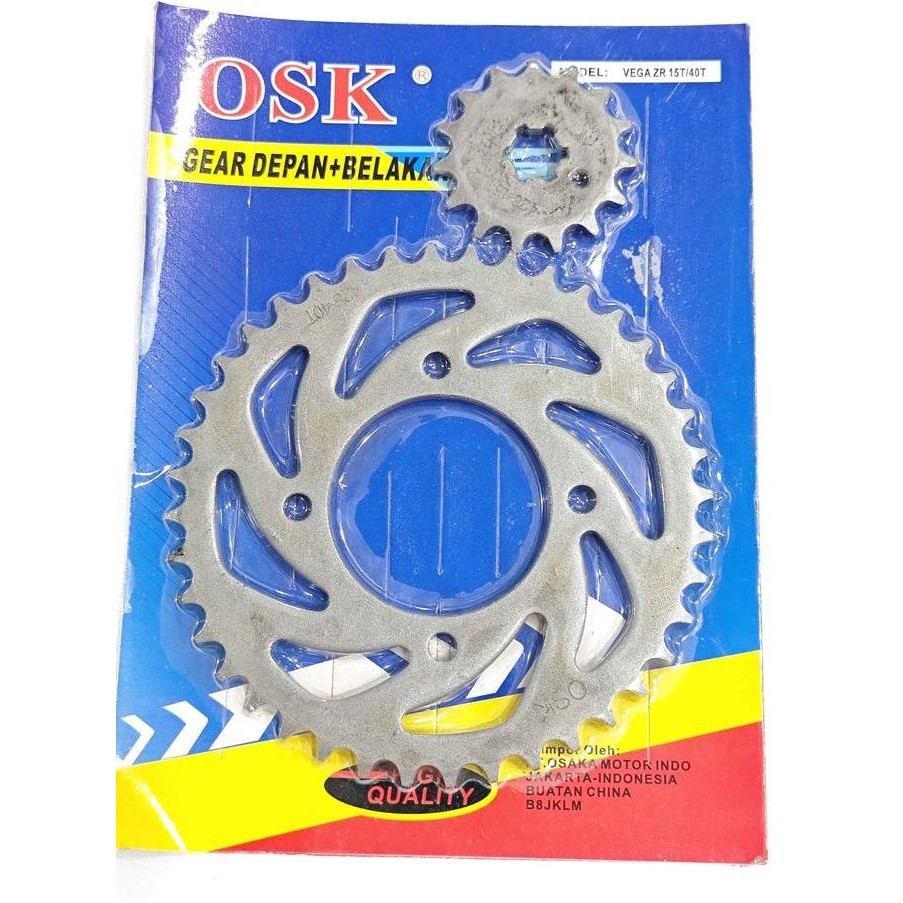 GEAR GIR PRES SET DEPAN BELAKANG VEGA ZR / VEGA FORCE