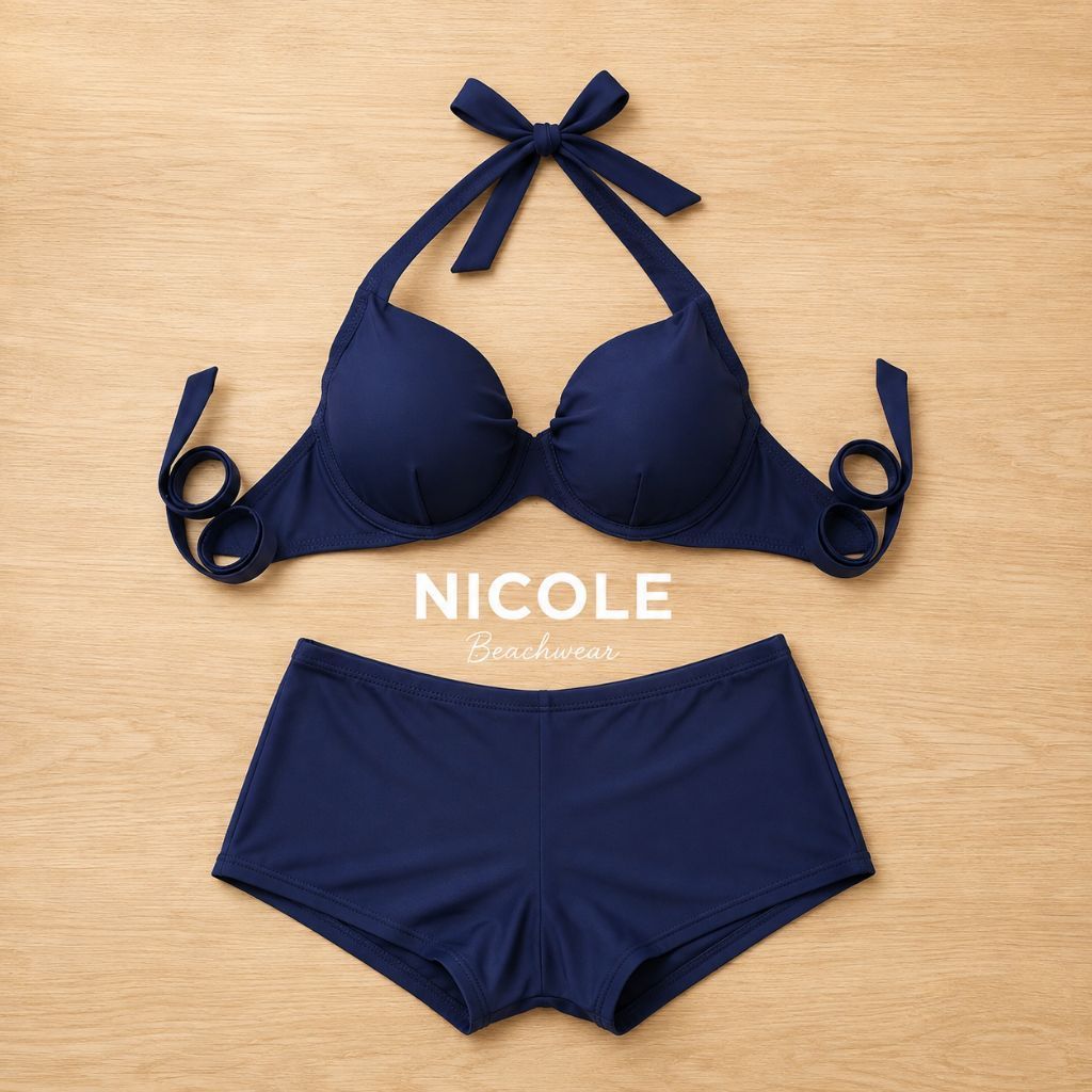 [NICOLE] Bikini Kawat Bikini Sexy Baju Renang Wanita Swimsuit | Bikini Wanita Fashion Korea Bikini P