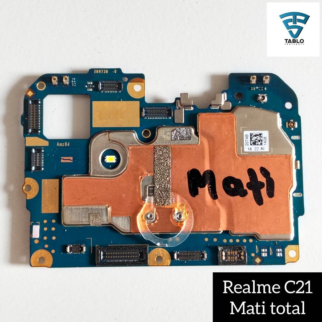 Mesin Realme C21 mati total