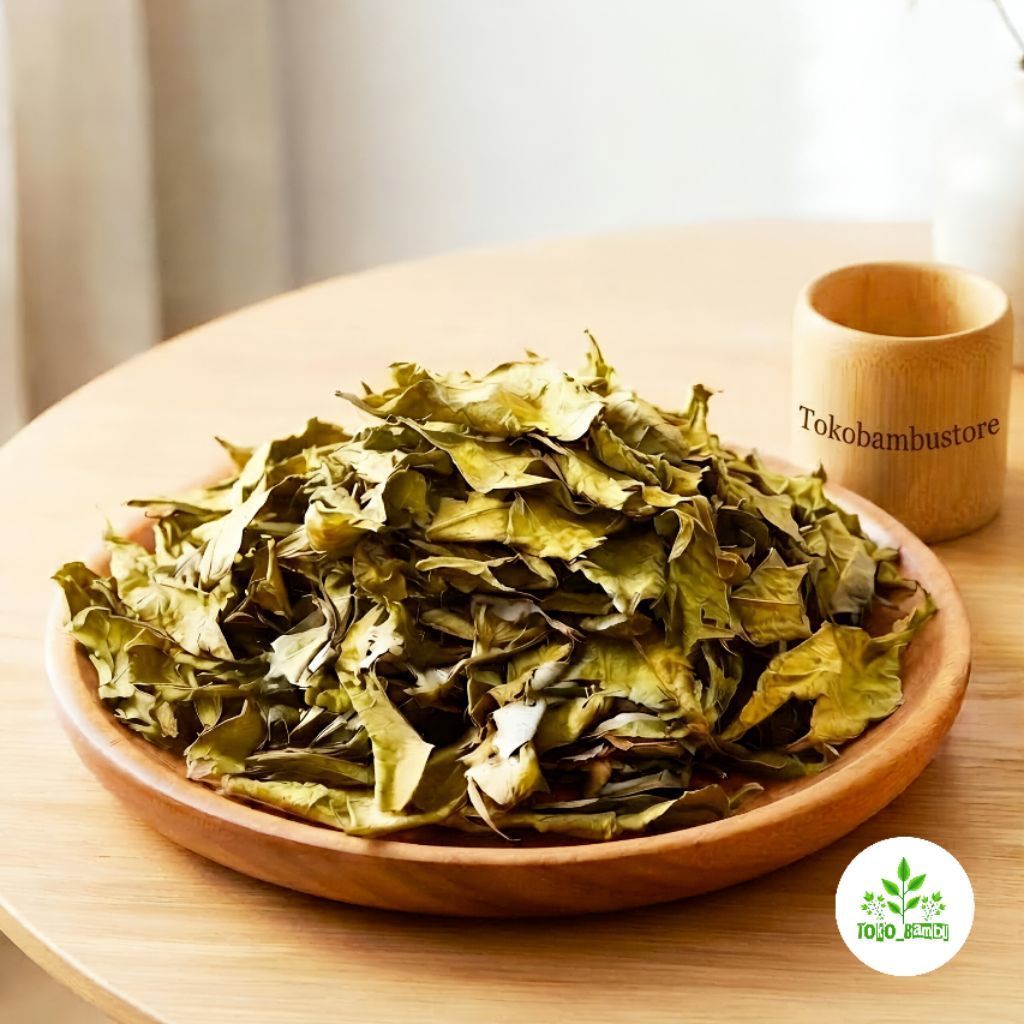 Daun singkong kering natural 400 gram-az