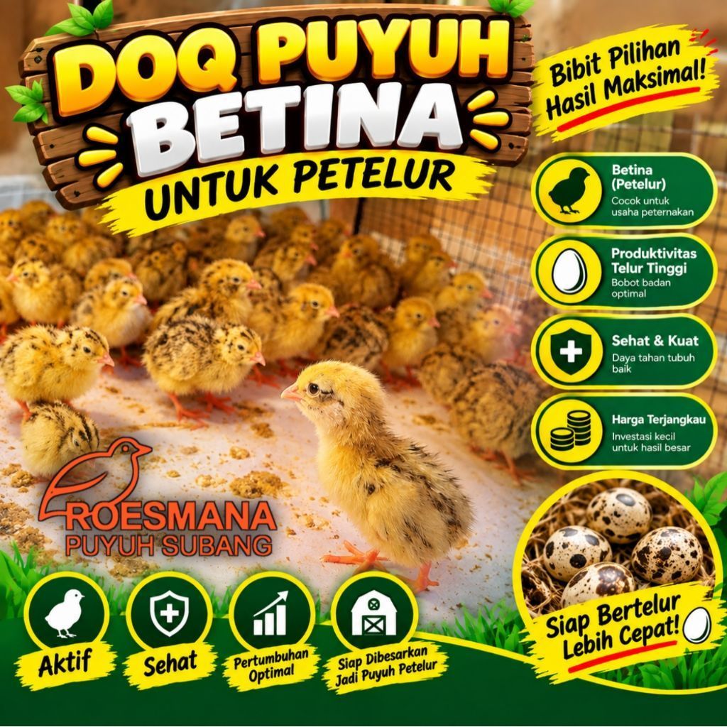 DOQ PUYUH PETELUR BETINA