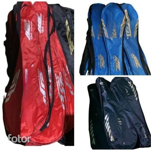 Yonex- Bag Sport Bton - Tas Raket Bulutangkis Cover 1 Resleting -2 Raket
