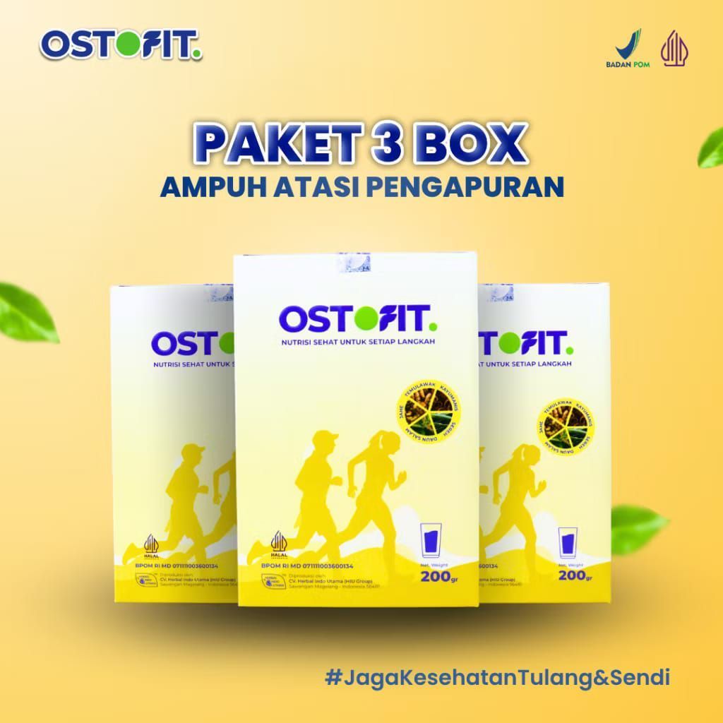 Ostofit Susu 200gr Herbal Alami untuk Sendi dan Tulang