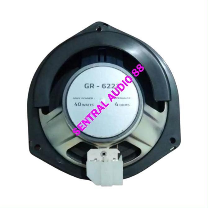 Audax GR 6222 Speaker Pintu Mobil Avanza / Xenia ukuran 6.5 inch PNP 40W GR6222 40 WATT OEM
